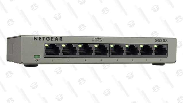 Netgear 8 Port Gigabit Ethernet Unmanaged Switch | $17 | Amazon | Clip coupon on page